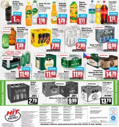 Gazetka promocyjna Hit - Prospekte - Gazetka - ważna od 03.06 do 03.06.2023 - strona 16 - produkty: alkohol, Alwa, angebot, angebote, auer, Bad, bier, bitburger, black forest, braun, Bundaberg, burger, coca-cola, cola, drink, drucker, eimer, eis, elle, Engel, fisch, flasche, franziskaner, Früh Kölsch, glasflasche, Hefe, kerze, lack, Lübecker, mineralwasser, Nektar, perlen, pfanne, Pfanner, Rauch, reis, säfte, sinalco, Staatl. Fachingen, Staropramen, tee, Ti, uhr, valensina, veltins, volvic, wasser, weissbier, ZTE