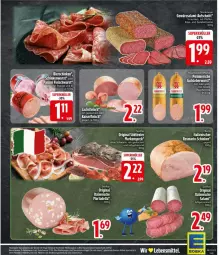Gazetka promocyjna Edeka - Prospekte - Gazetka - ważna od 26.09 do 26.09.2026 - strona 15 - produkty: aufschnitt, bier, bierschinken, eis, fleisch, gewürz, gin, Käse, lachs, Mantel, rosmarin, salami, schinken, senf, Speck, südtiroler, tee, Ti, wurst, ZTE, zwiebel