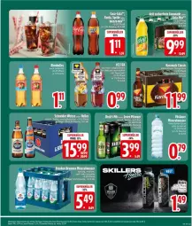 Gazetka promocyjna Edeka - Prospekte - Gazetka - ważna od 26.09 do 26.09.2026 - strona 23 - produkty: alkohol, Alwa, beck's, brunnen, coca-cola, cola, deit, eis, elle, fanta, flasche, franken brunnen, getränk, jever, jever pilsener, limo, limonade, malz, Mezzo Mix, mineralwasser, pils, pilsener, reis, sprite, Ti, wasser, ZTE, zucker