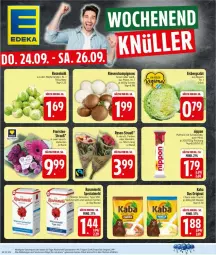 Gazetka promocyjna Edeka - Prospekte - Gazetka - ważna od 26.09 do 26.09.2026 - strona 26 - produkty: beutel, braun, champignon, champignons, champignons braun, eis, eisbergsalat, frucht, gin, mehl, nippon, reis, Ria, rosen, Rosenkohl, Rosenmehl, salat, Schal, Schale, schoko, schokolade, Spätzlemehl, Spezi, wiener