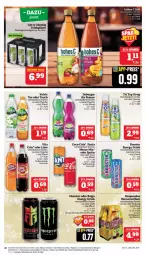 Gazetka promocyjna Marktkauf - Prospekt - Gazetka - ważna od 23.12 do 23.12.2023 - strona 22 - produkty: aktionspreis, brause, burger, coca-cola, cola, deka, desperados, drink, eis, fanta, flasche, Gläser, limo, limonade, Mezzo Mix, monster, nuss, oder sprite, reis, sirup, sprite, tee, Ti, vita, volvic, ZTE