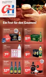 Gazetka promocyjna Getraenke Hoffmann - Prospekte - Gazetka - ważna od 23.12 do 23.12.2023 - strona 1 - produkty: alkohol, Alwa, bier, brut, champagne, chia, jever, krombache, krombacher, krombacher pils, mineralwasser, natürliches mineralwasser, oder radler, pils, radler, schweppes, Ti, Vecchia Romagna, wasser