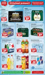 Gazetka promocyjna Rewe - REWE Ihr Kaufpark - Gazetka - ważna od 29.01 do 29.01.2022 - strona 20 - produkty: alkohol, Alwa, amecke, bier, bitburger, burger, drink, drucker, eis, energy drink, Engel, flasche, fuze tea, granini, granini die limo, heineken, jever, kerze, krombache, krombacher, limo, mineralwasser, mönchshof, red bull, reis, säfte, Spezi, Ti, veltins, wasser