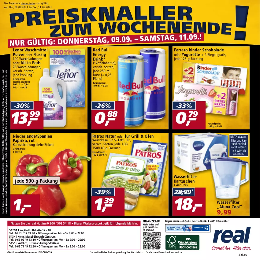 Aktueller Prospekt Real - Real Handzettel - von 06.09 bis 11.09.2021 - strona 48