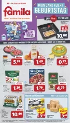 Gazetka promocyjna Famila - Prospekte - Gazetka - ważna od 26.10 do 26.10.2024 - strona 1 - produkty: activia, angebot, angebote, braten, briketts, clementinen, danone, danone activia, eier, eis, elle, ente, flammkuchen, frico, gouda, gouda jung, gulasch, holländischer schnittkäse, kaffee, Käse, kracher, kuchen, lamm, LG, melitta, Ofen, pils, pilsener, pizza, reis, schinken, schnittkäse, schwein, steinofen, teller, Ti, veltins, veltins pilsener, wagner, wein, ZTE