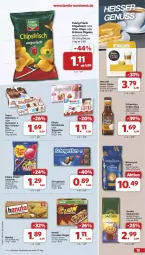 Gazetka promocyjna Famila - Prospekte - Gazetka - ważna od 26.10 do 26.10.2024 - strona 15 - produkty: beutel, caffe, Cap, cappuccino, cerealien, chips, chipsfrisch, chupa, chupa chups, cin, dolce gusto, eis, erdnuss, flasche, flippies, funny-frisch, hanuta, jacobs, Kinder, kinder schokolade, Lutscher, mövenpick, Nescafé, nestlé, nuss, oder yogurette, Ofen, reis, riegel, schogetten, schoko, schokolade, Schwartau, Ti, Yo, yogurette, ZTE