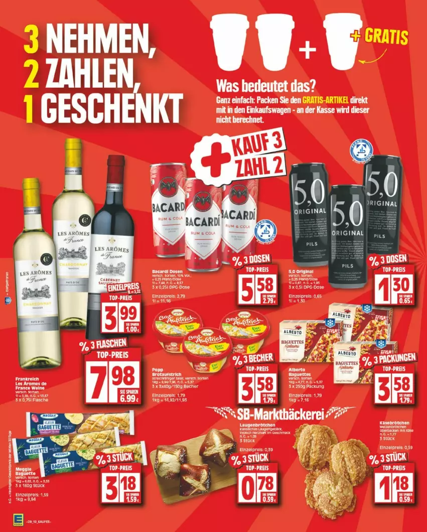 Aktueller Prospekt Edeka - Prospekte - von 26.02 bis 02.03.2024 - strona 10 - produkty: brötchen, eis, fisch, fische, Kette, reis