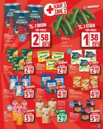 Gazetka promocyjna Edeka - Prospekte - Gazetka - ważna od 02.03 do 02.03.2024 - strona 11 - produkty: beutel, deka, eis, gurke, gurken, latte, reis, Stier, tee, Ti, top-preis