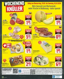 Gazetka promocyjna Edeka - Prospekte - Gazetka - ważna od 02.03 do 02.03.2024 - strona 16 - produkty: braten, eier, eis, kotelett, LG, mam, melone, melonen, quark, reis, ring, rosen, sesam, Sesamring, sim, Ti