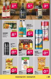 Gazetka promocyjna Netto - Angebote ab Montag - Gazetka - ważna od 15.01 do 15.01.2022 - strona 27 - produkty: berliner, berliner luft, entrecôte, frucht, gin, hugo, kräuter, kräuterlikör, kuemmerling, likör, mais, merl, natur, pfeffer, pfefferminzlikör, pils, popcorn, schoko, snack, Ti, valdo, wein