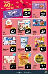 Gazetka promocyjna Netto - Angebote ab Montag - Gazetka - ważna od 15.01 do 15.01.2022 - strona 9 - produkty: antipasti, arla, arla skyr, asti, Donut, donuts, duplo, frucht, Kinder, kinder riegel, knoppers, lachgummi, milka, milka schokolade, monte, natur, nimm2, nuss, nussriegel, Popp, riegel, schnitzel, schoko, schokolade, Skyr, Ti, zott, Zott Monte