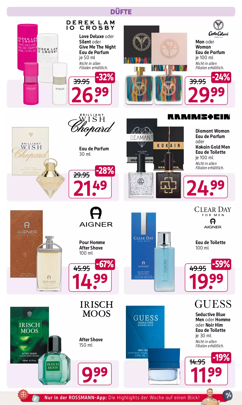 Aktueller Prospekt Rossmann - Prospekte - von 03.06 bis 07.06.2024 - strona 7 - produkty: after shave, Eau de parfum, eau de parfum 30 ml, eau de toilette, eau de toilette 100 ml, parfum, Ti