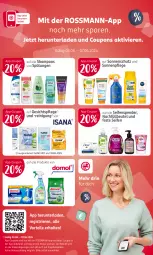 Gazetka promocyjna Rossmann - Prospekte - Gazetka - ważna od 07.06 do 07.06.2024 - strona 15 - produkty: angebot, angebotspreis, beutel, coupon, coupons, eis, gesichtspflege, isana, Reinigung, reis, sana, Seife, seifenspender, shampoo, sonnenschutz, spülung, Ti