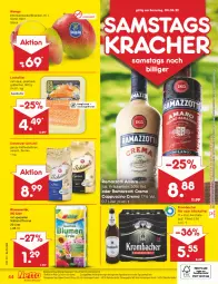 Gazetka promocyjna Netto Marken-Discount - Filial-Angebote - Gazetka - ważna od 04.06 do 04.06.2022 - strona 44 - produkty: alkohol, amaro, angebot, angebote, aqua, asti, bestpreis, blume, blumen, blumenerde, bohne, bohnen, Cap, cappuccino, cin, discount, eis, elle, erde, filet, Holz, kaffee, kaffeebohnen, kracher, kräuter, kräuterlikör, krombache, krombacher, krombacher pils, lachs, lachsfilet, likör, mango, marken-discount, ndk, pils, rama, ramazzott, ramazzotti, reis, Spezi, Ti, tisch, versandkostenfrei, zott, ZTE