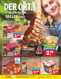 Gazetka promocyjna Netto Marken-Discount - Filial-Angebote - Gazetka - ważna od 04.06 do 04.06.2022 - strona 8 - produkty: beef, bier, butter, eis, entrecôte, filet, filets, frucht, grill, jungbullen, köstritzer, kräuter, marinade, merl, merlot, ndk, reis, ring, roastbeef, rotwein, Rückensteak, rückensteaks, schwein, schweine, steak, steaks, T-Bone Steak, Ti, wein, weine