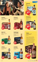 Gazetka promocyjna Getraenke Hoffmann - Prospekte - Gazetka - ważna od 31.12 do 31.12.2022 - strona 9 - produkty: alkohol, auer, Berger, bier, Duck, eis, elle, ente, erde, flasche, getränk, gin, hacker pschorr, Holz, köstritzer, kraft, mais, malz, Meister, mönchshof, nürnberger, nuss, Paula, paulaner, pils, pilsener, pilsner, pilsner urquell, radeberger, rwe, steiner, Ti, tuc, Tucher, veltins, warsteiner