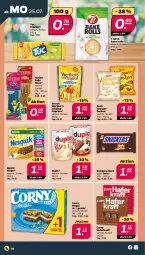 Gazetka promocyjna Netto - Woche 30 - Gazetka - ważna od 30.07 do 30.07.2022 - strona 10 - produkty: ball, corny, cracker, duplo, gin, hafer, haribo, Knusperflocken, kraft, mars, nestlé, oder twix, popcorn, riegel, snickers, storck, Ti, tuc, twix