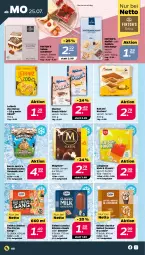 Gazetka promocyjna Netto - Woche 30 - Gazetka - ważna od 30.07 do 30.07.2022 - strona 8 - produkty: Alcon, caramel, classico, cookie, eis, gebäckmischung, keks, kekse, kuchen, langnese, leibniz, magnum, Manner, sahne, schnitten, snack, stieleis, Ti