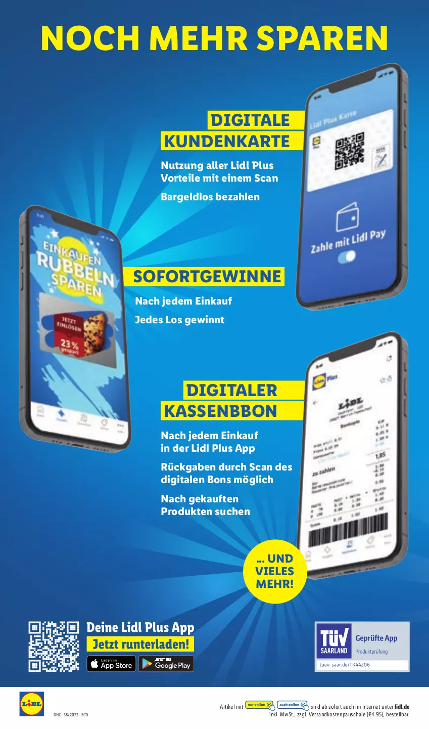 Aktueller Prospekt Lidl - Aktionsprospekt - von 19.09 bis 24.09.2022 - strona 50 - produkty: ndk, Schal, Schale, Ti