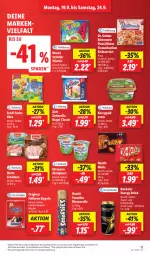 Gazetka promocyjna Lidl - Aktionsprospekt - Gazetka - ważna od 24.09 do 24.09.2022 - strona 13 - produkty: alkohol, almighur, almighurt, angebot, Dr. Oetker, drink, ehrmann, ehrmann almighurt, eis, elle, elsässer art, energy drink, ferdi fuchs, flammkuchen, gin, herta, Käse, kerrygold, kerrygold extra, kuchen, Kugel, lamm, nestlé, nestlé schöller, pizza, preisvorteil, reis, rel, ristorante, ristorante pizza, Rockstar, schinken, Schöller, smarties, stieleis, teller, Ti, zott, zottarella, ZTE