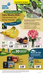 Gazetka promocyjna Lidl - Aktionsprospekt - Gazetka - ważna od 24.09 do 24.09.2022 - strona 7 - produkty: auer, banane, bananen, Bau, Bauer, bio, discount, eis, ente, frucht, lebensmittel, lion, monitor, obst, Obst und Gemüse, passionsfrucht, pril, reis, ring, rosen, schoko, schokolade, tafelschokolade, tee, Ti, und gemüse, ZTE