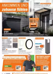 Gazetka promocyjna Obi - Prospekte - Gazetka - ważna od 03.07 do 03.07.2022 - strona 8 - produkty: aust, auto, Bau, Cap, cappuccino, cin, elle, Holz, kraft, leds, Leuchte, mac, pflaster, Philips, sekt, Ti, tisch