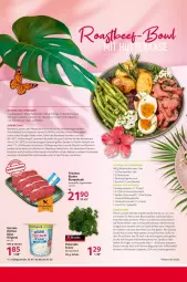 Gazetka promocyjna Selgros - Sommerrezepte - Gazetka - ważna od 26.07 do 26.07.2023 - strona 4 - produkty: aioli, Anrichte, backofen, baguette, Becher, beef, blume, blumen, blumenöl, bohne, bohnen, braten, chili, decke, Deckel, eier, eis, fleisch, garnier, gin, grill, grüne bohnen, Holz, HP, kartoffel, kartoffeln, Käse, knoblauch, Koriander, kräuter, kräutern, LG, limette, marinade, Mett, Mixer, Ofen, olive, oliven, olivenöl, paprika, petersilie, pfeffer, Rauch, reis, Ria, rind, rinder, roastbeef, rohrzucker, rosmarin, Rote Zwiebel, rum, rumpsteak, saft, salz, Schal, Schale, schnittlauch, senf, sonnenblume, sonnenblumen, sonnenblumenöl, steak, Ti, und gemüse, wasser, WICK, zitrone, zitronen, zitronensaft, zucchini, zucker, zwiebel