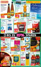 Gazetka promocyjna Norma - Norma - Gazetka - ważna od 16.09 do 16.09.2024 - strona 8 - produkty: anzünder, apfel, aprikose, arrabbiata, basilico, bier, blume, blumen, bolognese, creme, ecco, eis, elle, flasche, frucht, gin, grapefruit, grill, grillanzünder, gurke, gurken, hartweizen, haselnuss, Haselnusscreme, Holz, hörnchen, joghur, joghurt, kakao, Kamin, Kaminofen, knoblauch, kräuter, kräutern, kühlregal, limo, limonade, meersalz, natur, nudel, nudeln, nuss, Ofen, orange, pasta, prosciutto, prosciutto crudo, puma, regal, reis, ring, rohschinken, rosen, rwe, salz, sauce, schinken, sonnenblume, sonnenblumen, Sonnenblumenkerne, spaghetti, Spezi, spumante, teller, Ti, Vino Spumante, waffeln, Waffelröllchen, wein, weine, wolle, zaziki, zitrone