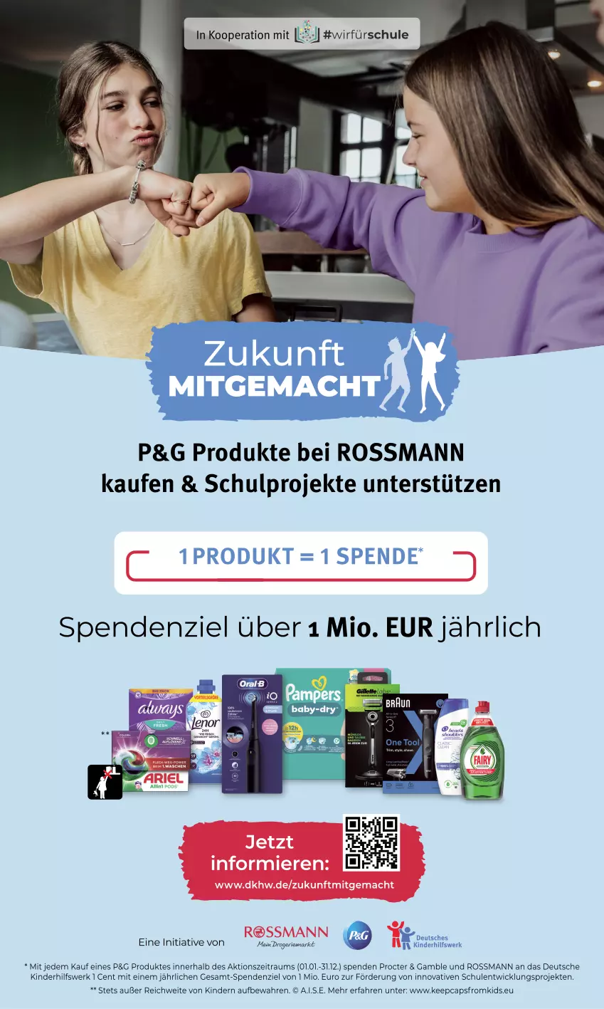 Aktueller Prospekt Rossmann - Prospekte - von 09.06 bis 22.06.2025 - strona 5 - produkty: Cap, Kinder, mac, pampers, Ti, WICK