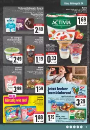 Gazetka promocyjna Edeka - Angebote der Woche - Gazetka - ważna od 12.08 do 12.08.2023 - strona 11 - produkty: activia, aktionspreis, auer, Bau, Bauer, Becher, butter, butterkäse, caffe, coconut, coppenrath, creme, dessert, desserts, eis, eiscreme, emmi, fisch, fischstäbchen, froop, frucht, grill, Grillkäse, iglo, joghur, joghurt, Käse, kokos, kühlregal, latte, milch, Müller, müller froop, natur, natura, Ofen, Ofenkäse, regal, reis, rouge, rougette, rustipani, Schöller, spinat, Ti, vanille, wagner, ZTE, zucker
