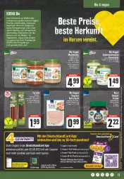 Gazetka promocyjna Edeka - Angebote der Woche - Gazetka - ważna od 12.08 do 12.08.2023 - strona 13 - produkty: angebot, auer, aufschnitt, Bau, Bauer, bier, Biere, bio, Cashew, coupon, coupons, creme, deka, deutschland card, deutschlandcard, edeka bio, eis, lebensmittel, mac, mandel, Mandelmus, mayonnaise, salat, Schal, Sport, tee, Ti, Vegeta, veggie, Yo