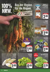 Gazetka promocyjna Edeka - Angebote der Woche - Gazetka - ważna od 12.08 do 12.08.2023 - strona 4 - produkty: aktionspreis, brot, deka, eis, kopfsalat, möhren, reis, Romanasalat, salat, Schal, Schale, speisemöhren, suppe, suppen, Ti, uhr