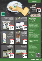 Gazetka promocyjna Edeka - Angebote der Woche - Gazetka - ważna od 12.08 do 12.08.2023 - strona 5 - produkty: aktionspreis, apfel, beutel, bio, bioland, creme, deka, eier, eis, elle, erde, hartkäse, joghur, joghurt, Käse, milch, molkereiprodukte, obst, reis, sac, sahne, schlagsahne, schmand, Sport, Ti, Tiere, uhr, vollmilch, ZTE