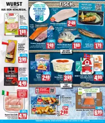 Gazetka promocyjna Hit - Wochenprospekt - Gazetka - ważna od 25.05 do 25.05.2024 - strona 6 - produkty: aqua, auer, aus dem kühlregal, beef, bio, braten, coupon, coupons, Dorade, dorade royal, eis, elle, filet, filets, finesse, fisch, fische, Fischer, fischstäbchen, fischtheke, fleisch, followfish, forelle, frischfisch, gin, grill, hering, Herings, heringsfilets, herta, herta finesse, ideal zum braten, ideal zum grillen, iglo, kochschinken, krakauer, kühlregal, lachs, lachsfilet, natur, Ofen, Rauch, Räucherlachs, regal, reis, rel, ring, sahne, Schal, Schale, Schere, schinken, seelachsfilet, snack, snacks, Steinbeißer, Steinbeißerfilet, Ti, wurst, ZTE