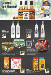 Gazetka promocyjna Edeka - Angebote der Woche - Gazetka - ważna od 27.08 do 27.08.2022 - strona 16 - produkty: angebot, Astra, beere, beeren, bourbon, bourbon whiskey, cookie, de beukelaer, ente, erdbeere, erdbeeren, erde, flasche, getränk, griesson, jim beam, keks, kirsch, kräuter, kräuterlikör, kühlschrank, likör, mac, orange, pfeffer, puschkin vodka, Schrank, tee, Ti, vodka, whiskey, wodka, zitrone, zucker