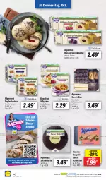 Gazetka promocyjna Lidl - Aktionsprospekt - Gazetka - ważna od 17.09 do 17.09.2022 - strona 40 - produkty: Birnen, eis, Germ, Knödel, Manner, ndk, rezept, sac, Schal, Schale, Schaumzucker, schnitten, schoko, Strudel, Ti, topf, Topfen, Topfenknödel, torte, waffeln, zucker