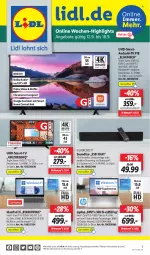 Gazetka promocyjna Lidl - Aktionsprospekt - Gazetka - ważna od 17.09 do 17.09.2022 - strona 45 - produkty: angebot, angebote, deo, dvb, dvb-s2, DVB-T, fernseher, HDMI, Intel, Laptop, ndk, netflix, silvercrest, soundbar, ssd, Ti, touchscreen, tuner, uhd, usb