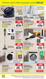 Gazetka promocyjna Lidl - Aktionsprospekt - Gazetka - ważna od 17.09 do 17.09.2022 - strona 50 - produkty: akku, angebot, angebote, auto, bügel, Bügeleisen, Bügelstation, bürste, bürsten, dampfbügeleisen, eis, elle, handstaubsauger, küche, leds, ndk, reis, rel, Ria, rum, Schal, Schale, silvercrest, Spektrum, staubsauger, Stielstaubsauger, telefon, Ti, Trockner, uhr, wäschetrockner, waschmaschine