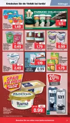 Gazetka promocyjna Famila - Prospekte - Gazetka - ważna od 07.10 do 07.10.2023 - strona 9 - produkty: Becher, creme, danone, danone fruchtzwerge, decke, Dr. Oetker, drink, drinks, eis, frischli, frucht, fruchtzwerge, gin, götterspeise, grütze, hafer, Haferdrink, himbeer, joghur, joghurt, kartoffel, kartoffeln, Kinder, kinder pingui, kühlregal, LG, Meister, milch, pingui, Popp, pudding, rama, regal, reis, sahne, sahne joghurt, schoko, schokolade, schokoladen, starbucks, Ti, waldmeister, ZTE, Zum Dorfkrug