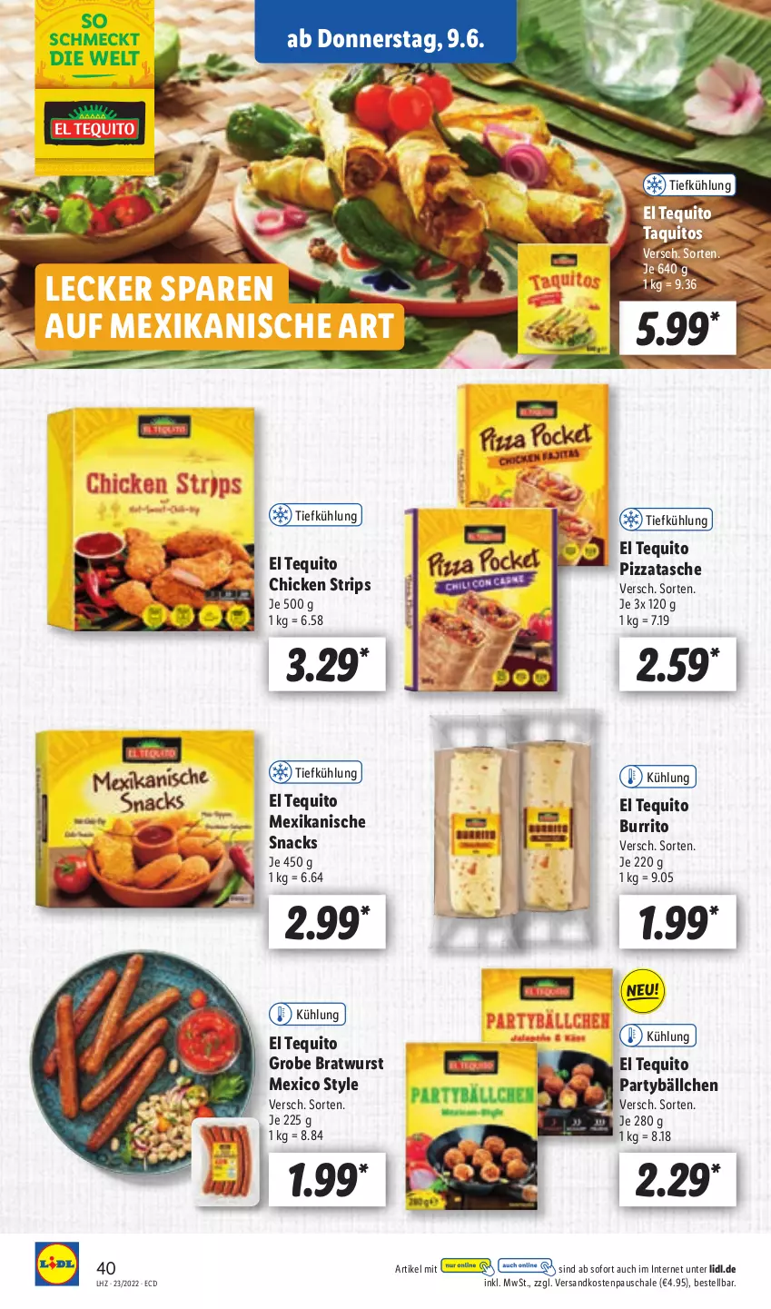 Aktueller Prospekt Lidl - Aktionsprospekt - von 07.06 bis 11.06.2022 - strona 42 - produkty: bratwurst, grobe bratwurst, ndk, pizza, Schal, Schale, snack, snacks, Tasche, Ti, wurst