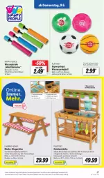 Gazetka promocyjna Lidl - Aktionsprospekt - Gazetka - ważna od 11.06 do 11.06.2022 - strona 29 - produkty: angebot, ball, dell, eimer, eis, elle, gabel, garnitur, Garten, Holz, Kinder, Kreide, küche, latte, leine, Mode, regal, reis, ring, Sitzhöhe, tablet, tablett, Ti, tisch, wasser, wasserpistole, werkzeug, werkzeuge, ZTE