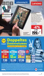 Gazetka promocyjna Lidl - Aktionsprospekt - Gazetka - ważna od 11.06 do 11.06.2022 - strona 33 - produkty: angebot, auto, braun, Brei, buch, celeron, dell, eis, elle, erde, gin, google play, inklusivleistungen, Intel, lautsprecher, lenovo, Liege, lion, microsd, Mode, Rauch, reis, rwe, sim, Soda, Ti, tisch, uhd, vodafone, ZTE