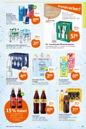 Gazetka promocyjna Tegut - Angebote der Woche - Gazetka - ważna od 06.05 do 06.05.2023 - strona 23 - produkty: adelholzener, alkohol, alkoholfreie getränke, Alwa, bio, drink, eis, eistee, elle, energy drink, flasche, getränk, getränke, gin, Holz, limo, limonade, mac, malz, mineralwasser, natur, Rauch, red bull, rel, rheinfels quelle, säfte, sinalco, Sprudel, tee, Ti, vita, vitamalz, wasser