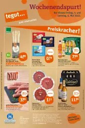 Gazetka promocyjna Tegut - Angebote der Woche - Gazetka - ważna od 06.05 do 06.05.2023 - strona 26 - produkty: alkohol, angebot, angebote, auer, Bau, Berger, bio, bioland, dekoration, drucker, Edelsalami, elle, Engel, feinschmecker, Fulda, getränk, getränke, kerze, lebensmittel, pfeffer, pils, pilsner, radeberger, radeberger pilsner, rezept, rezepte, RhönSprudel, ritter, ritter sport, salami, salami-teller, schoko, schokolade, schorle, spargel, Sport, Sprudel, teller, Ti, uhr, wiltmann