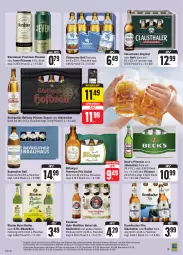 Gazetka promocyjna Edeka - Angebote der Woche - Gazetka - ważna od 14.10 do 14.10.2023 - strona 23 - produkty: alkohol, angebot, aust, beck's, bier, bitburger, burger, clausthaler, coupon, coupons, deka, eis, flasche, gin, Hefe, jever, jever pilsener, krombache, krombacher, krombacher pils, natur, natur radler, nuss, oder radler, Paula, paulaner, pils, pilsener, pilsner, premium pils, rabatt-coupon, radler, reis, steiner, super-knüller, Ti, warsteiner, ZTE