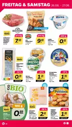 Gazetka promocyjna Netto - Woche 34 - Gazetka - ważna od 27.08 do 27.08.2022 - strona 26 - produkty: baguette, baguettes, bio, braten, bresso, camembert, eis, fleisch, frischkäse, gin, grill, Käse, knoblauch, kuchen, milch, milchreis, Müller, Ofen, original wagner, piccolinis, reis, salami, schinken, schwein, schweine, steinofen, Ti, wagner, wein, weine