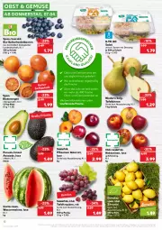 Gazetka promocyjna Kaufland - Gazetka - ważna od 13.04 do 13.04.2022 - strona 14 - produkty: angebot, avocado, beere, beeren, bio, Birnen, Blutorange, dressing, eis, fleisch, heidelbeere, heidelbeeren, LG, melone, Nektar, nektarinen, obst, Obst und Gemüse, orange, orangen, pflaume, pflaumen, saft, salat, Schal, Schale, tafelbirnen, tafeltrauben, Ti, trauben, trolli, und gemüse, wasser, wassermelone, zitrone, zitronen, ZTE