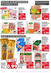 Gazetka promocyjna Kaufland - Gazetka - ważna od 13.04 do 13.04.2022 - strona 20 - produkty: angebot, auer, aufschnitt, Bau, Bauer, braten, brustfilet, eis, filet, fleisch, geback, Geflügel, geschnetzeltes, gewürz, gin, hackfleisch, Hähnchengeschnetzeltes, Holz, hühner, Kalbfleisch, krakauer, küche, Küchen, leberwurst, mac, mit kalbfleisch, natur, pastete, purland, pute, salz, schinken, schwarzwälder schinken, Spezi, Ti, tisch, wiesbauer, wurst, wurst in selbstbedienung, Zelt, ZTE