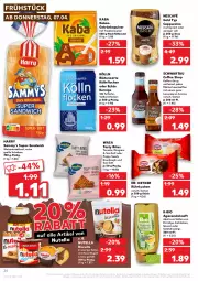 Gazetka promocyjna Kaufland - Gazetka - ważna od 13.04 do 13.04.2022 - strona 24 - produkty: agaven, angebot, beutel, bio, bites, Blüte, brot, Cap, cappuccino, cin, creme, dicksaft, Dr. Oetker, dressing, getränk, getränke, getränkepulver, hafer, kaffee, kakao, keks, kekse, kölln, korn, kuchen, milch, Nescafé, nescafé gold, nuss, nutella, Popp, porridge, saft, salat, salatdressing, sandwich, sauce, saucen, Schwartau, sirup, Ti, toast, Toastbrot, trauben, wasa, ZTE, zucker