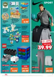 Gazetka promocyjna Kaufland - Gazetka - ważna od 13.04 do 13.04.2022 - strona 35 - produkty: angebot, angebote, Bau, baumwolle, blume, blumen, eier, eis, Holz, Holz-Spielzeug, hose, Kugel, latte, Puzzle, regal, Ria, schubladen, schuhe, shorts, spielzeug, Sport, Ti, topf, uhr, wolle